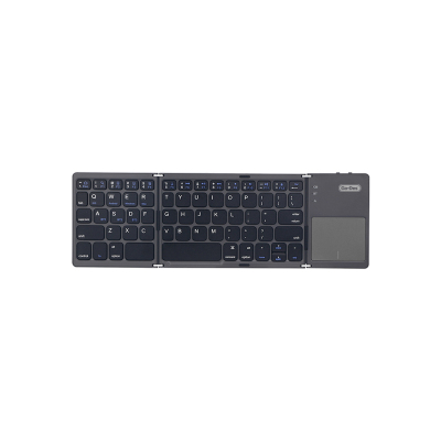 Go Des GD-KB328 Sessiz Tuş Tasarımlı Touch Pad Özellikli Katlanabilir Bluetooth Bağlantılı Kablosuz Klavye - Go Des