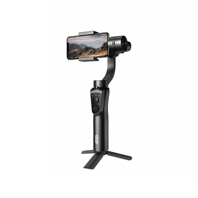 Go Des GD-S5 3 Eksenli El Tipi Yüz Tanıma Takip Özellikli Led Işıklandırma Aparatlı Gimbal Stabilizatör - Go Des