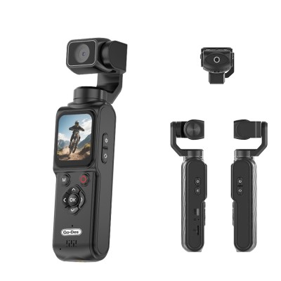 Go Des GD-ST121 4K Ultra HD 330 Derece Dönebilen Aksiyon Kamerası - 3
