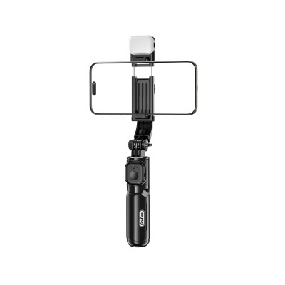 Go Des GD-ST67 Canlı Yayın Dolgu Işıklı Kumandalı 360 Derece Dönebilen Selfie Çubuğu ve Tripod - 2