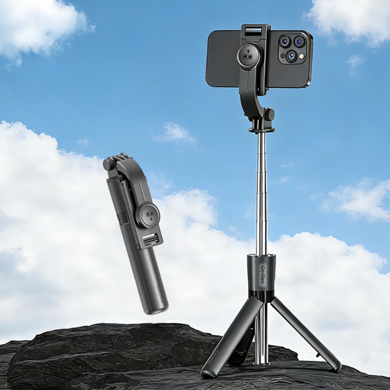 Go Des GD-ST68 360 Degree Rotating Portable Tripod and Selfie Stick - 3