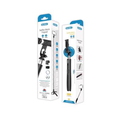 Go Des GD-ST81 Çok Fonksiyonlu 6 Kademeli Teleskopik Tripod Stand Özellikli Bluetooth Selfie Çubuğu - 3
