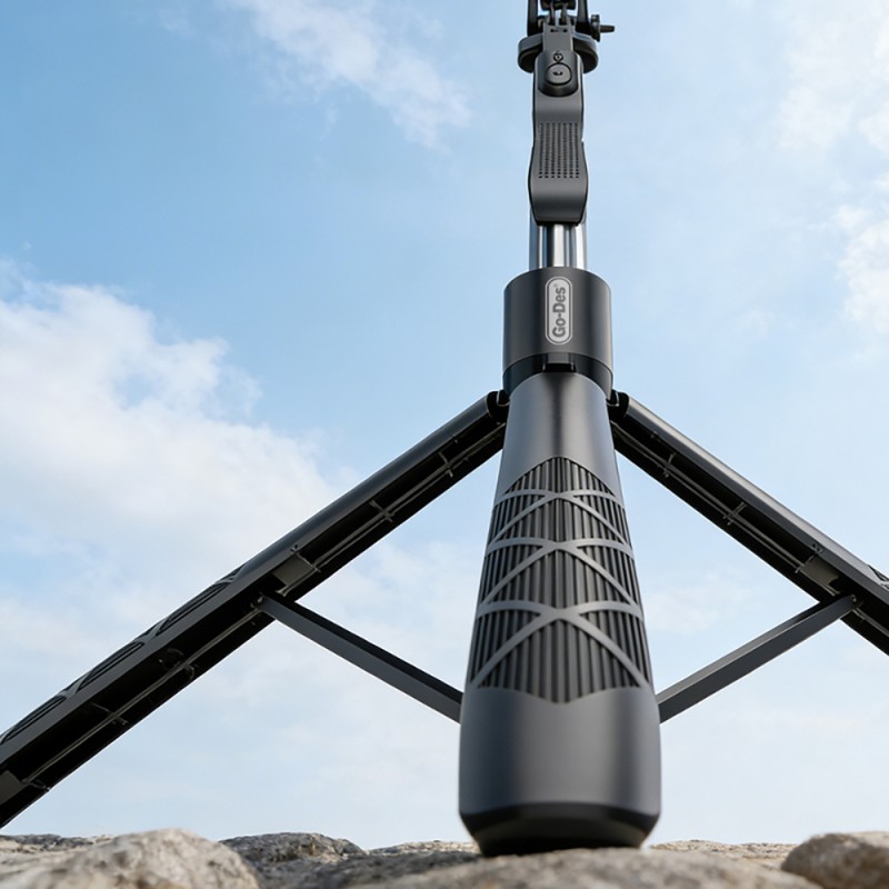 Go Des GD-ST82 360 Derece Pan-Tilt Özellikli Tripod Gimbal Stabilizatör - 5