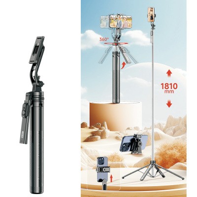 Go Des GD-ST89 Remote Selfie Stick and Tripod 360 Degree Rotatable Max 181 cm - 4