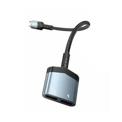 Go Des GD-UC071 Type-C 2in1 Şarj ve Ses Adaptörü - Go Des