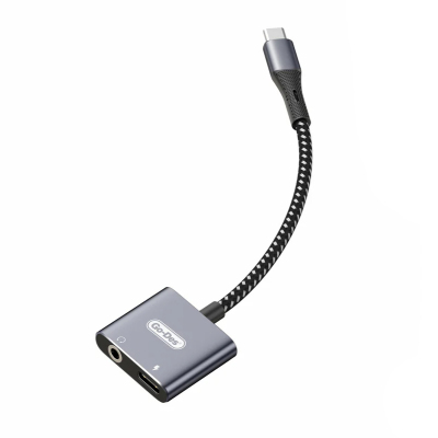 Go Des GD-UC160 2in1 Type-C To 3.5mm Aux Çevirici Ses Adaptörü - Go Des
