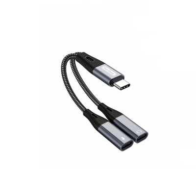 Go Des GD-UC163 Type-C 2in1 Şarj ve Ses Kablosu - Go Des