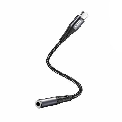 Go Des GD-UC165 Type-C to 3.5mm Hi-Fi Aux Çevirici Örgülü Ses Adaptörü - 2