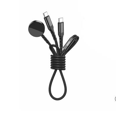 Go Des GD-UC611 2in1 Android Watch Compatible Wireless Type-C PD Fast Charging Cable 60W 1.2M - Go Des