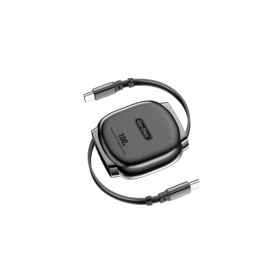 Go-Des GD-UC682 Type-C to Type-C Reel Data and Charging Cable 100W - Go Des