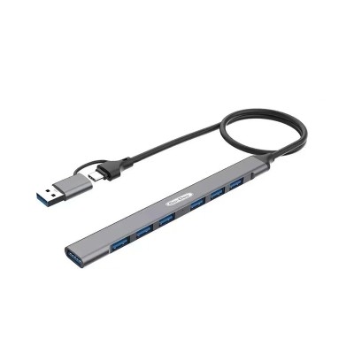 Go Des GD-UC706 Type-C with 7 Usb Inputs - Usb Hub - 2