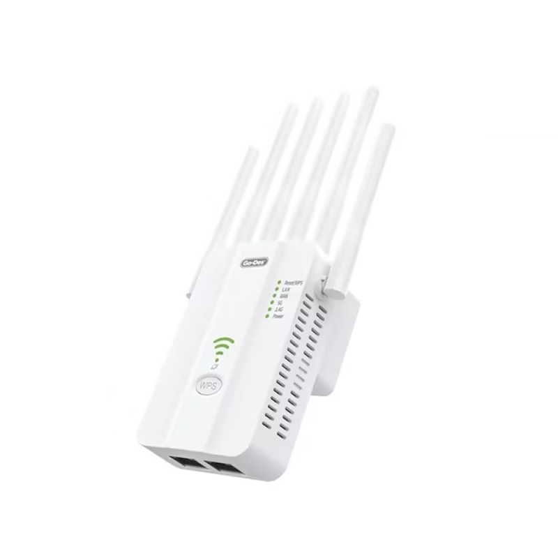 The Router Gd Design Go Des GD-WPS032 1200Mbps 6 Antenli 5GHz WiFi Sinyal Güçlendirici ...