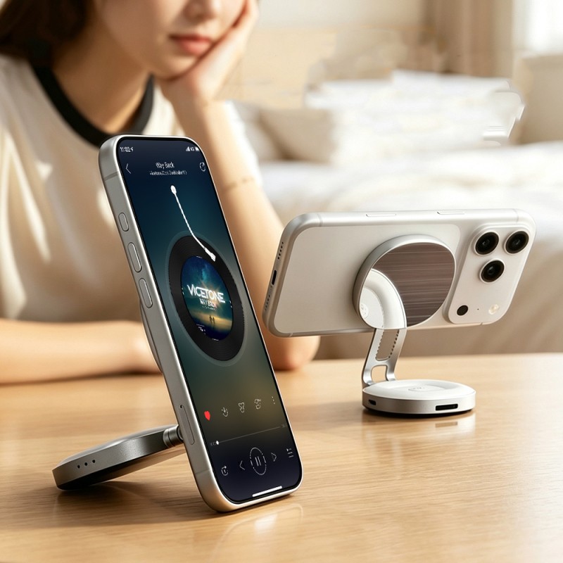 Go Des LD1032 Dolgu Işıklı Magnetik Telefon Standı - 5