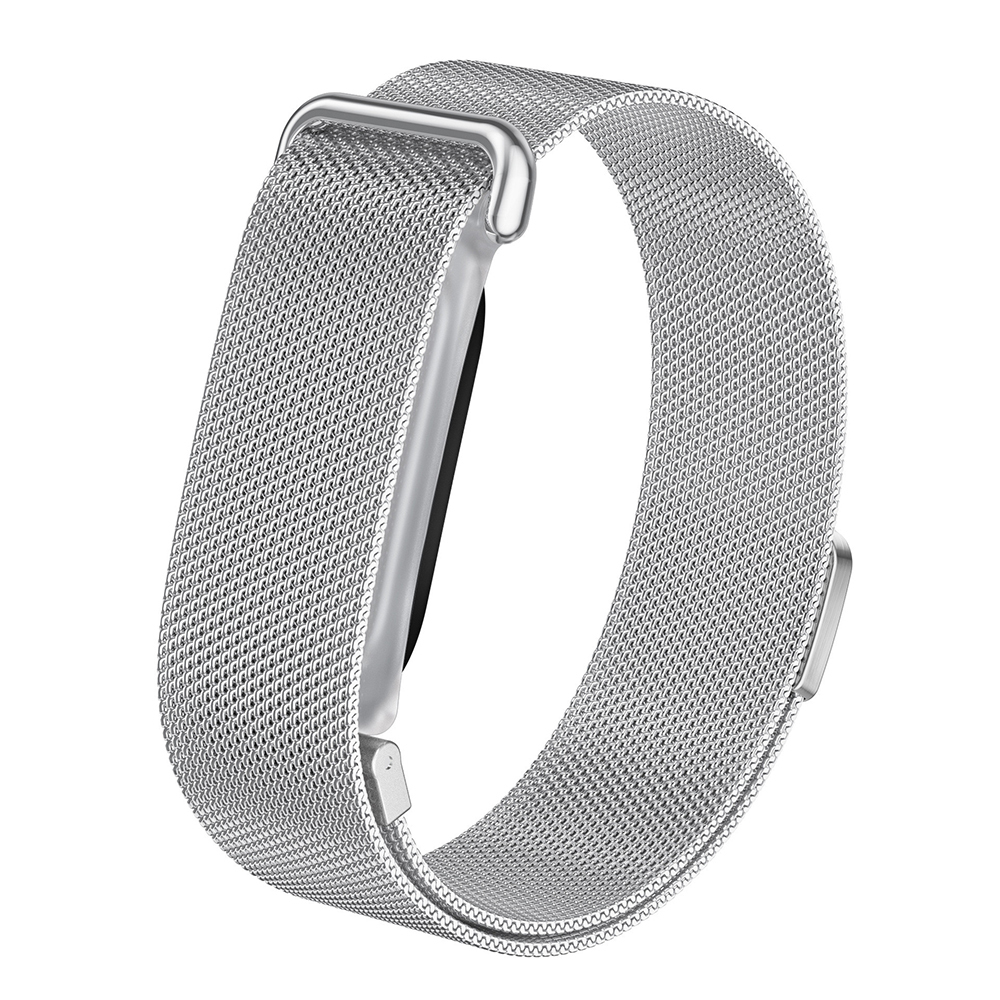 Google Fitbit Air Zore KRD-01 Metal Kordon - Gümüş