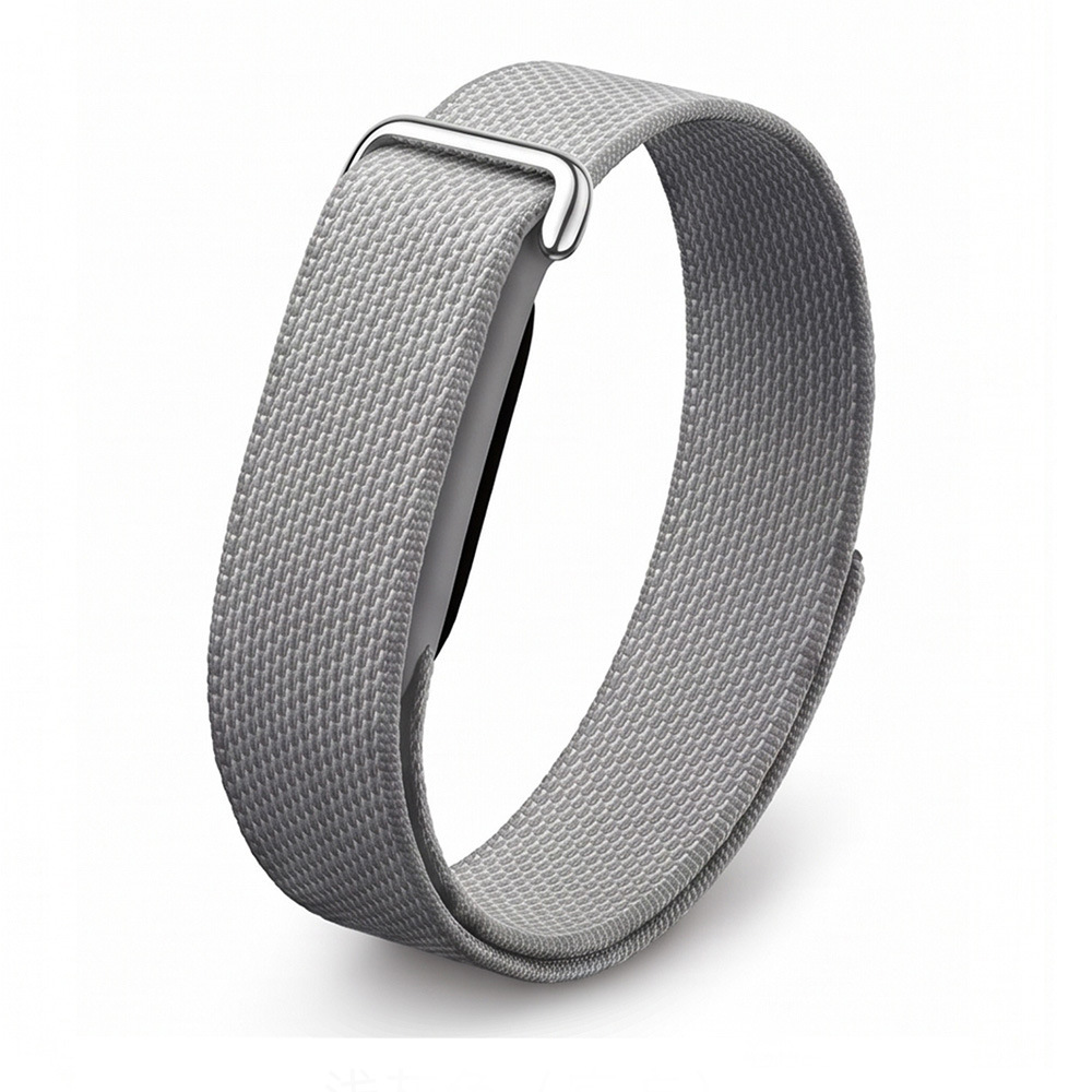 Google Fitbit Air Zore KRD-03 Hasır Kordon - Açık Gri