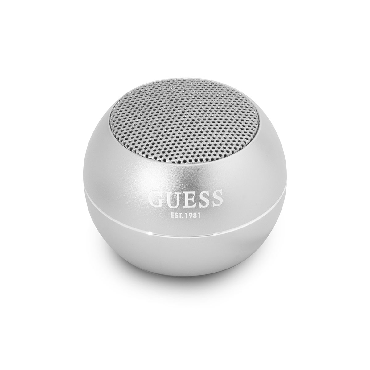 GUESS Alüminyum Alaşım Gövde Tasarımlı Mini Bluetooth Speaker - Gri