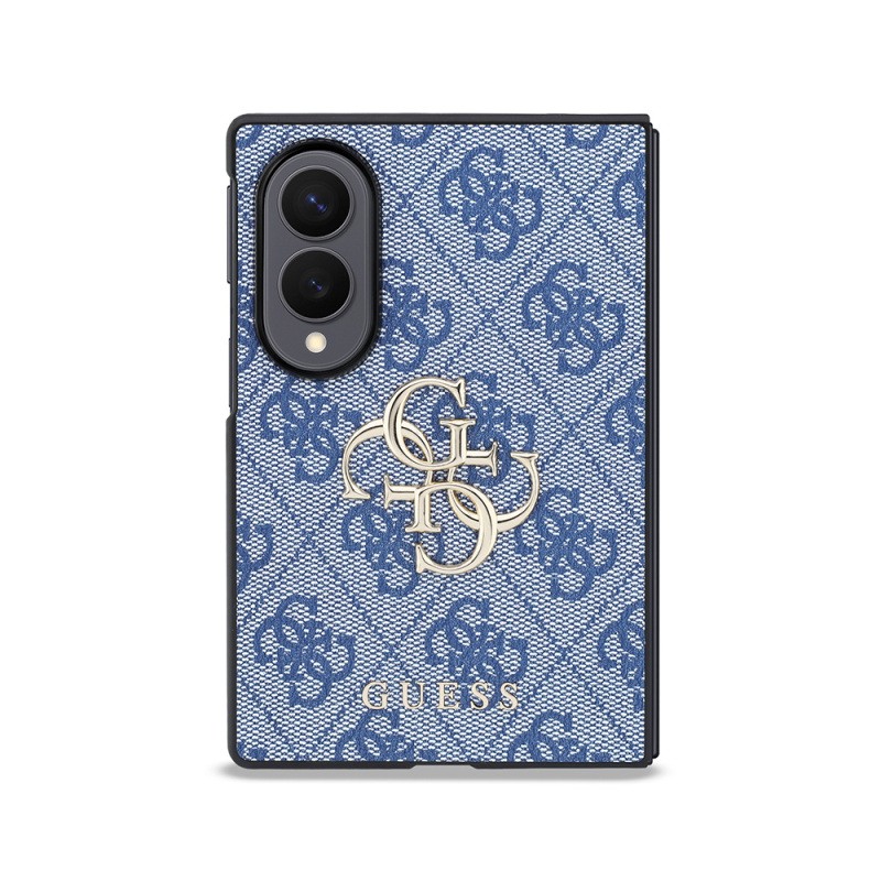 Guess Galaxy Z Fold 8 Case Original Licensed 4G Design Large Metal 4G and Text Logo Cover - 2