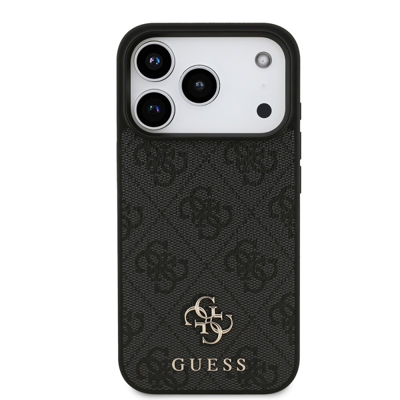 Guess Officially Licensed M-Safe Compatible Small 4G Classic Case for Apple iPhone 18 Pro - 3