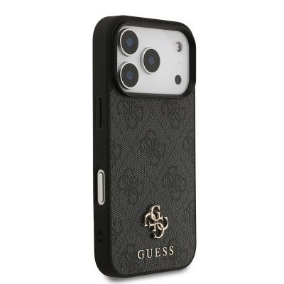 Guess Officially Licensed M-Safe Compatible Small 4G Classic Case for Apple iPhone 18 Pro - 4