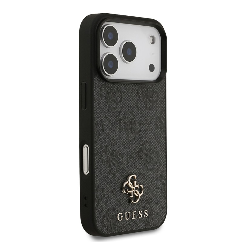 Guess Officially Licensed M-Safe Compatible Small 4G Classic Case for Apple iPhone 18 Pro - 4