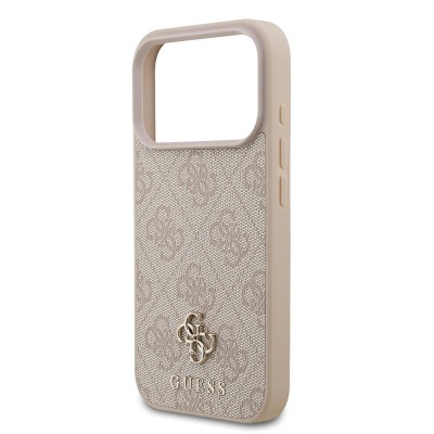 Guess Officially Licensed M-Safe Compatible Small 4G Classic Case for Apple iPhone 18 Pro - 14