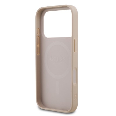 Guess Officially Licensed M-Safe Compatible Small 4G Classic Case for Apple iPhone 18 Pro - 15