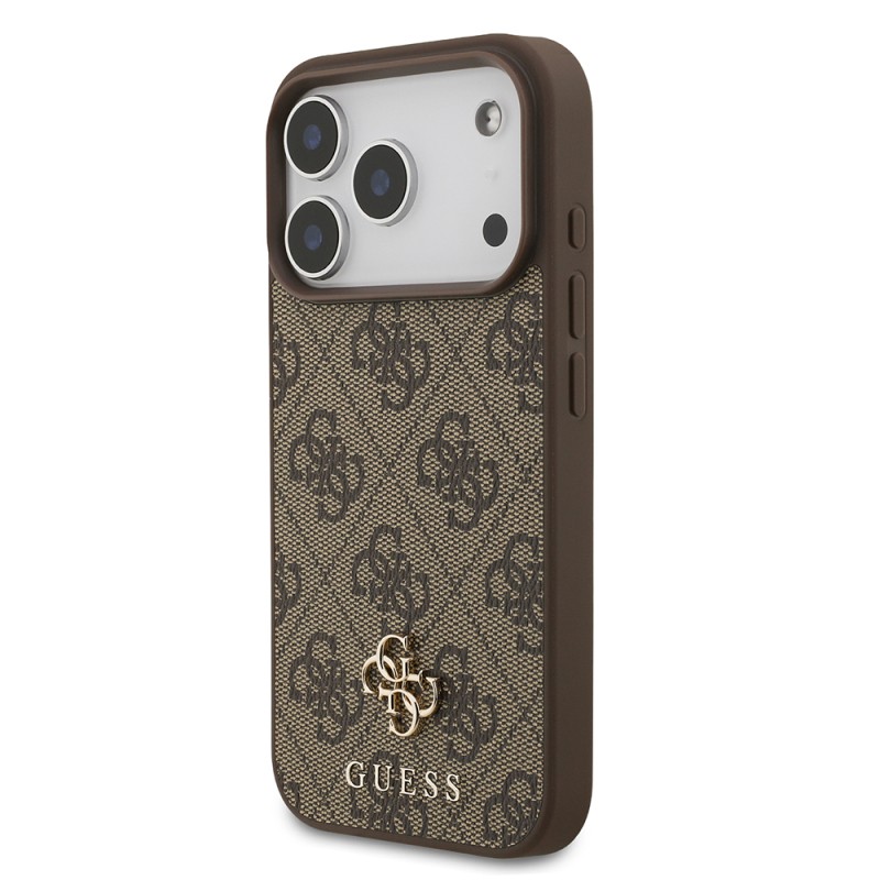 Guess Officially Licensed M-Safe Compatible Small 4G Classic Case for Apple iPhone 18 Pro - 18