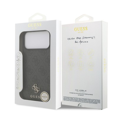 Guess Officially Licensed Small 4G Classic Case for Apple iPhone 18 Pro Max with MagSafe Charging Support - 8
