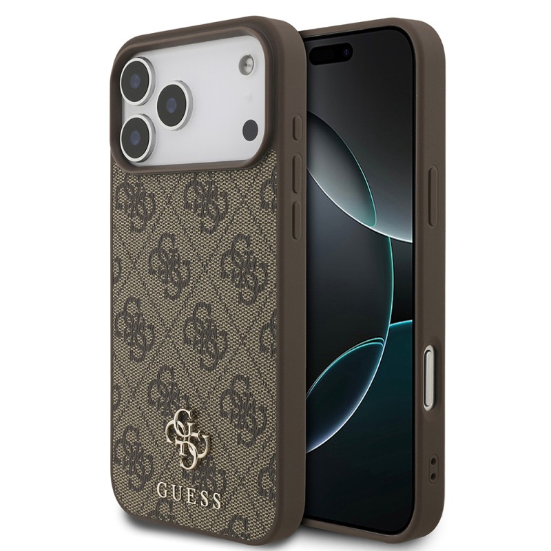 Guess Officially Licensed Small 4G Classic Case for Apple iPhone 18 Pro Max with MagSafe Charging Support - 9