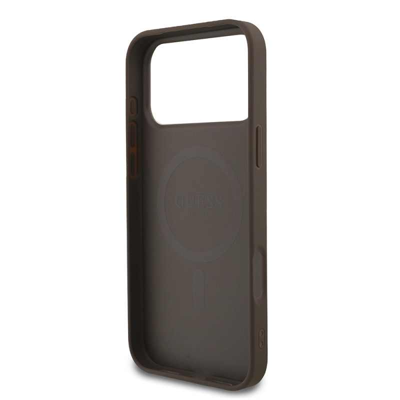 Guess Officially Licensed Small 4G Classic Case for Apple iPhone 18 Pro Max with MagSafe Charging Support - 15