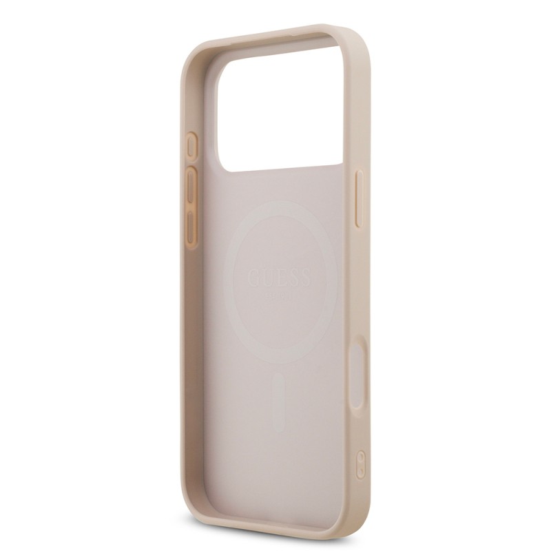 Guess Officially Licensed Small 4G Classic Case for Apple iPhone 18 Pro Max with MagSafe Charging Support - 23