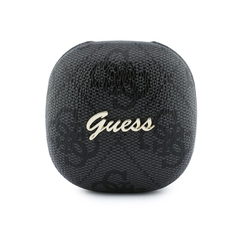 Guess Original Licensed 4G Patterned Metal Logo In-Ear TWS Earbuds and Over-Ear Earbuds 2-in-1 Set - 8