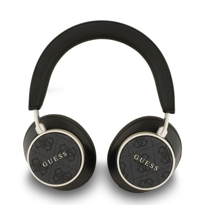Guess Original Licensed Adjustable 4G Patterned Metal Classic Logo Over-Ear Bluetooth Headphones - 6