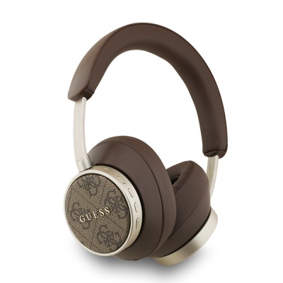 Guess Original Licensed Adjustable 4G Patterned Metal Classic Logo Over-Ear Bluetooth Headphones - 3