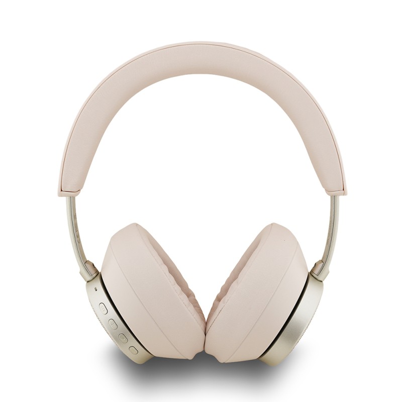 Guess Original Licensed Adjustable 4G Patterned Metal Classic Logo Over-Ear Bluetooth Headphones - 10