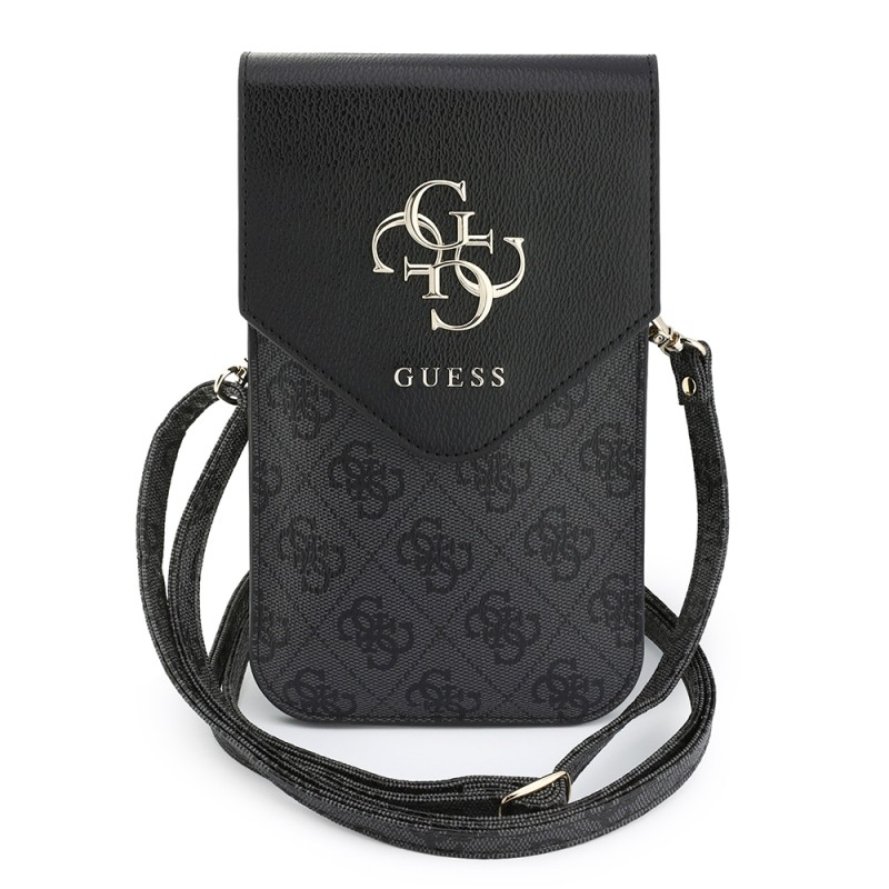 Guess Original Licensed Crossbody Bag V Flap 4G Pattern Large Logo Card Holder - 3
