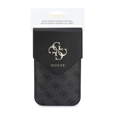 Guess Original Licensed Crossbody Bag V Flap 4G Pattern Large Logo Card Holder - 12