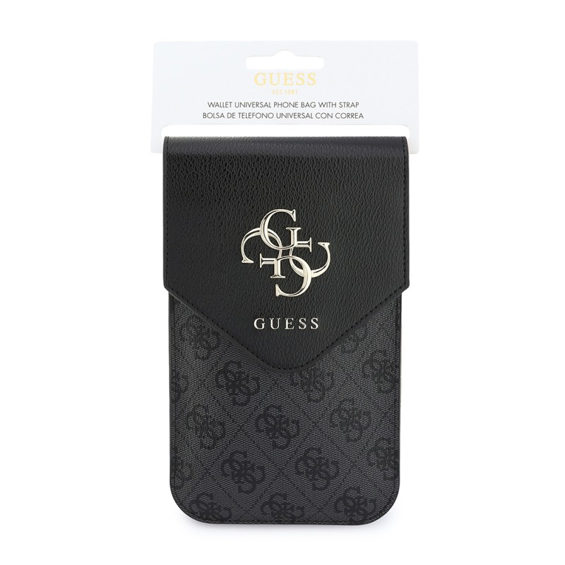 Guess Original Licensed Crossbody Bag V Flap 4G Pattern Large Logo Card Holder - 12