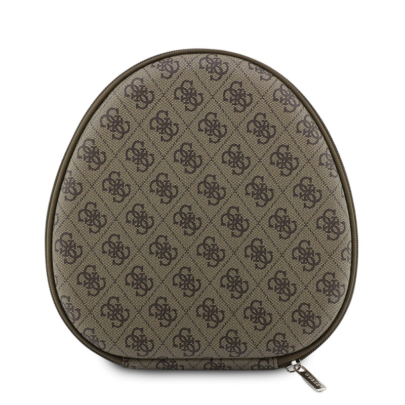 Guess Original Licensed ENC Enabled 4G Patterned Rhinestone Triangle Logo Over-Ear Bluetooth Headphones - 7