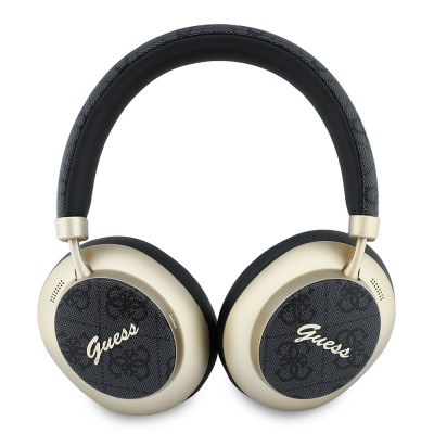 Guess Original Licensed ENC PU 4G Patterned Metal Logo Over-Ear Bluetooth Headphones v5.4 - 13