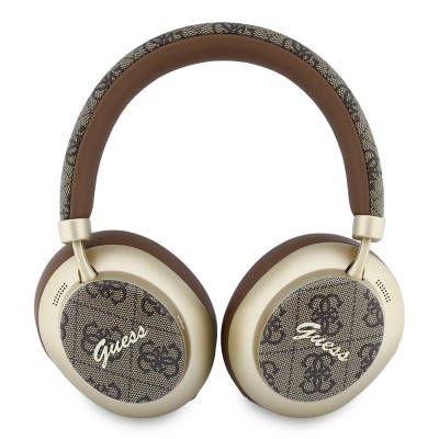 Guess Original Licensed ENC PU 4G Patterned Metal Logo Over-Ear Bluetooth Headphones v5.4 - 14