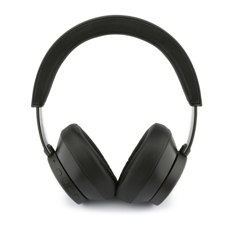 Guess Original Licensed ENC PU 4G Patterned Triangle Logo Over-Ear Bluetooth Headphones - 6