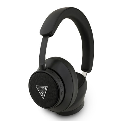 Guess Original Licensed ENC Triangle Logo Saffiano Over-Ear Bluetooth Headphones - 2