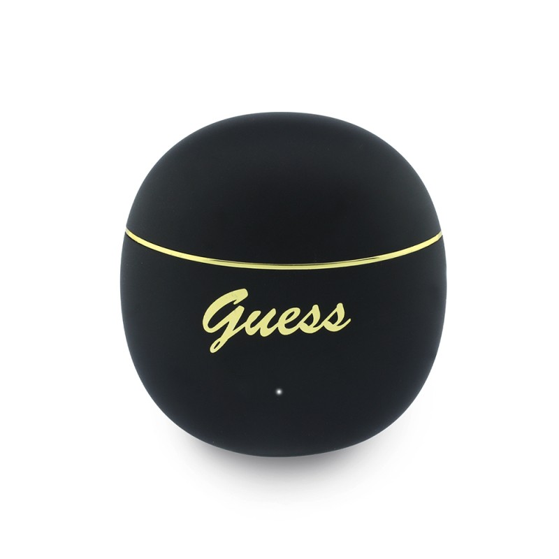 Guess Original Licensed Metal Logo In-Ear TWS Headphones and Speaker 2-in-1 Set - 4