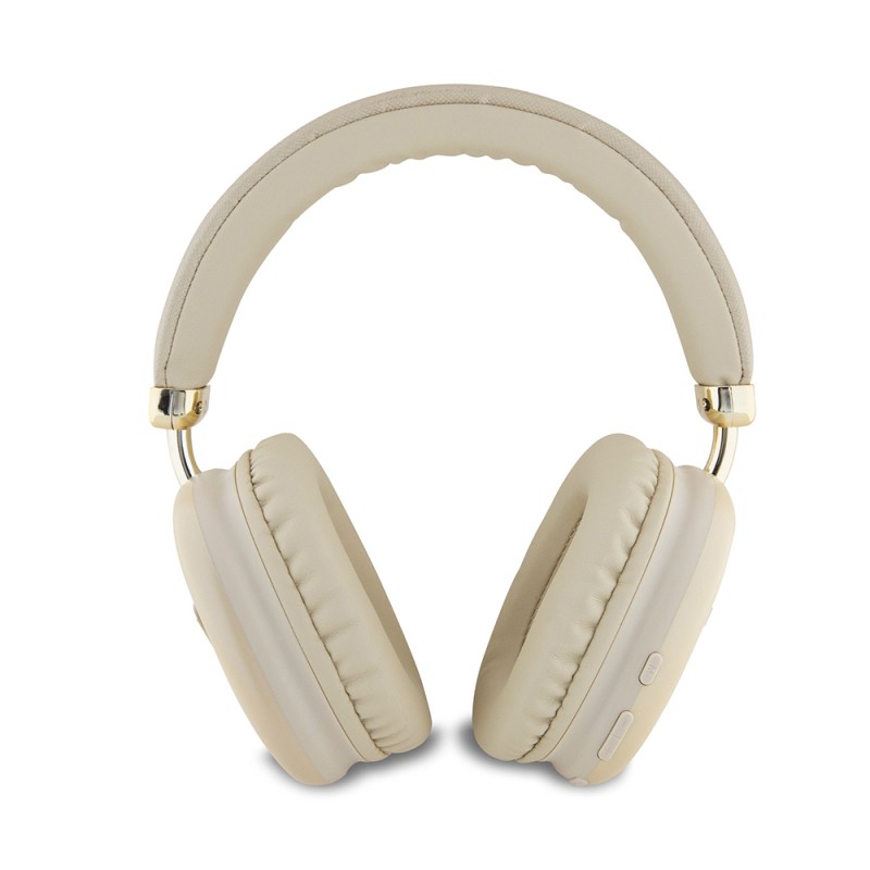 Guess Original Licensed PU Triangle Logo Over-Ear Bluetooth Headphones - 12