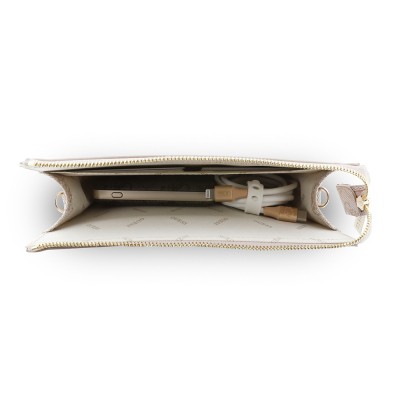 Guess Original Licensed Shoulder Strap 4G Pattern and Metal Logo Handbag - 12