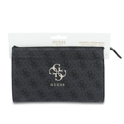 Guess Orjinal Lisanslı 4G Desenli Büyük Metal Logolu Omuz Askılı El Çantası - 7