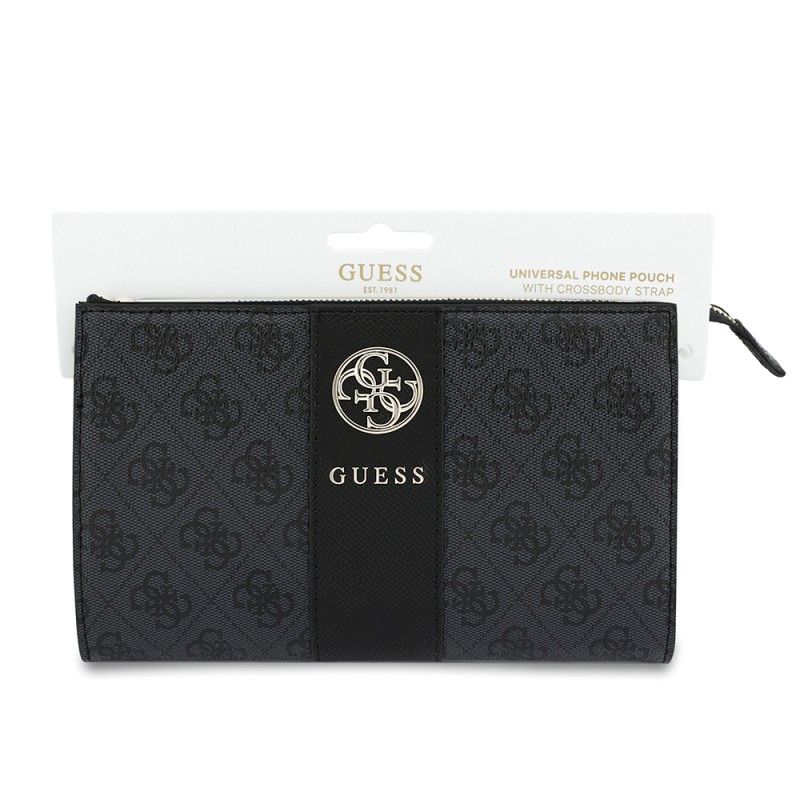 Guess Orjinal Lisanslı 4G Desenli Metal Logolu Omuz Askılı El Çantası - 8