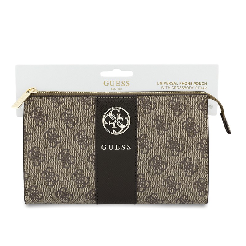 Guess Orjinal Lisanslı 4G Desenli Metal Logolu Omuz Askılı El Çantası - 18