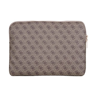 Guess Orjinal Lisanslı 4G Desenli Üçgen Logolu 14 inç Laptop Çantası - 2